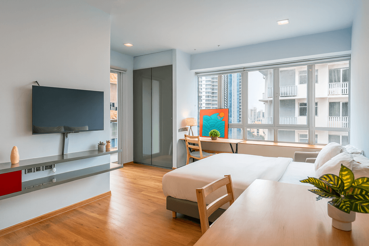 MetroResidences Newton | Grand Studio | Balcony - Image 1